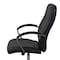 Regency Cielo Conference Leatherette Executive Mid-Back Arm Office Chair, Black 3010BK - alternate 5